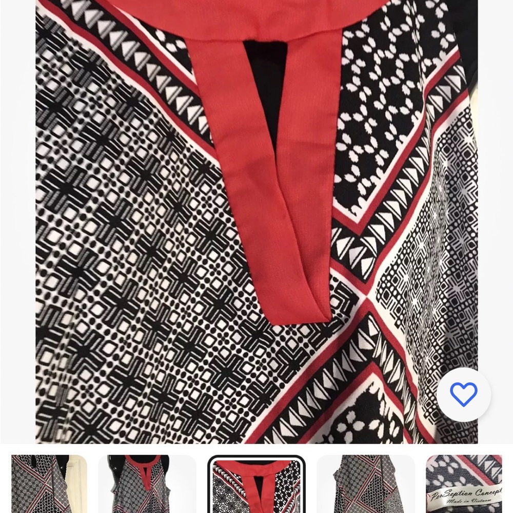 Large size Perseption concept blouse - Picture 11 of 13